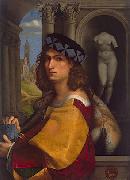 CAPRIOLO, Domenico Self rtrait oil painting artist